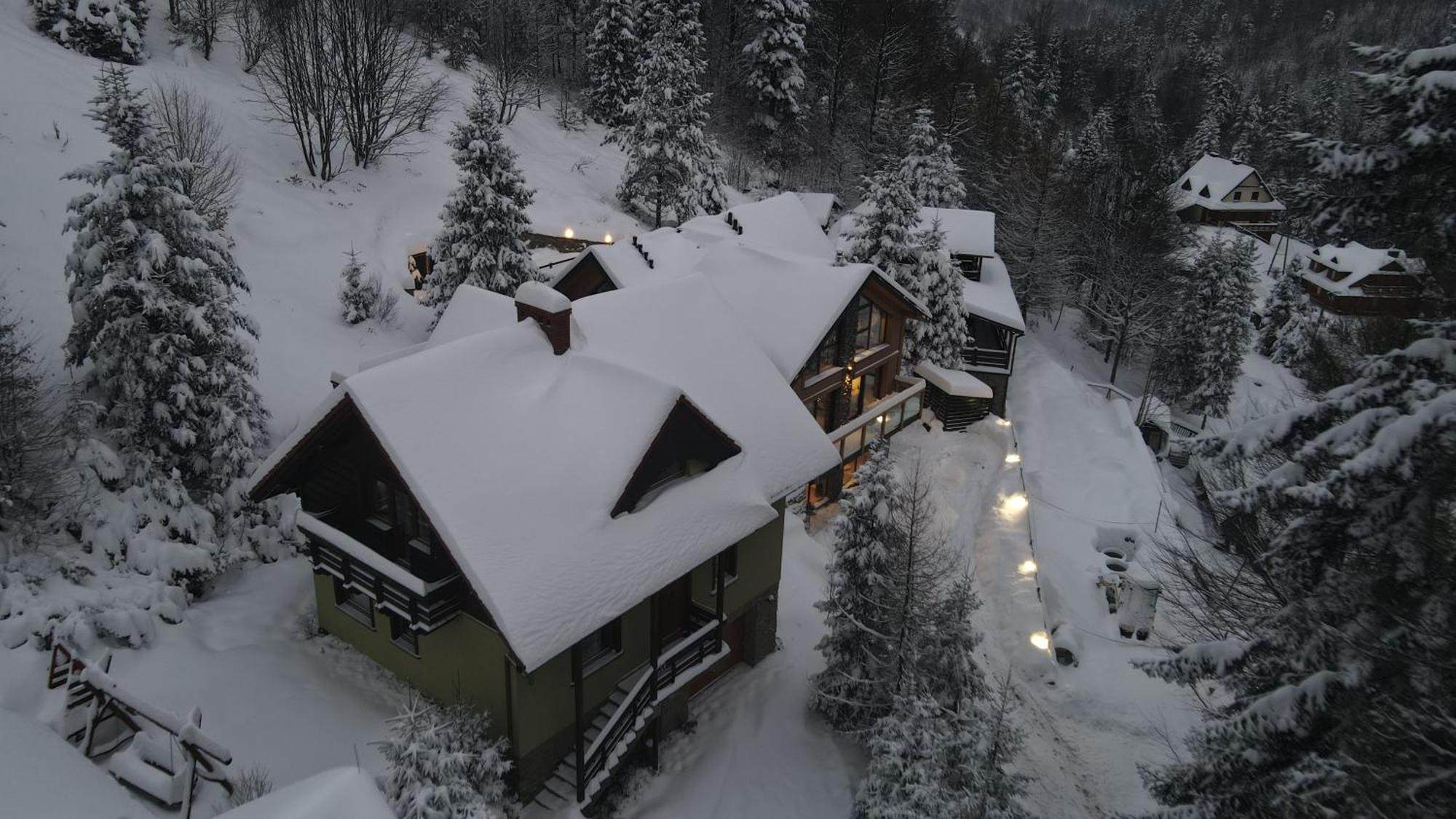 Malinowy Domek W Szczyrku Exterior foto